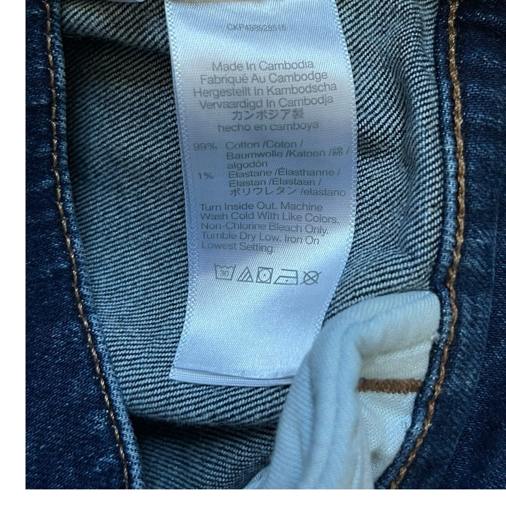 Madewell Dark Blue Wide Leg Jeans 26 Emmett wide leg - Picture 9 of 9